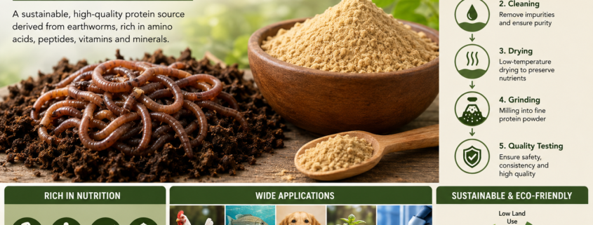 earthworm protein facotry