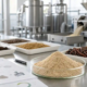 Earthworm protein powder production samples and processing equipment in a clean ingredient lab