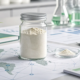 Lumbrokinase powder sample on global sourcing documents for international B2B ingredient buyers