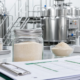 Earthworm peptide powder manufacturing process with clean production equipment, sample jars, and quality documents