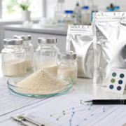 Earthworm Peptide Stability Guide: What B2B Buyers Should Review featured image Earthworm peptide powder stability review with sealed samples, foil packaging, and quality control documents